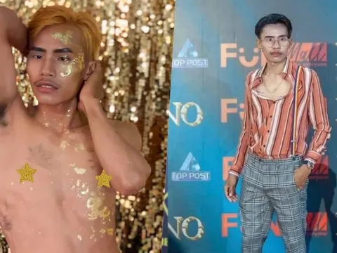 Chàng trai đang “gây bão” trong cuộc thi Nam vương Campuchia là ai?