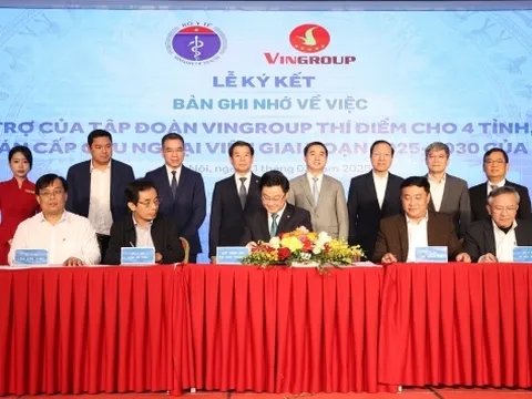 Vingroup đề xuất triển khai thí điểm hệ thống cấp cứu ngoại viện tại 4 tỉnh 
