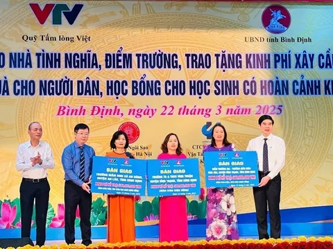 Quỹ Tấm lòng Việt thực hiện nhiều chương trình an sinh tại Bình Định