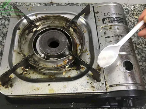 Bếp gas rỉ sét, thử ngay những mẹo này, sáng bóng như mới không cần chất tẩy rửa