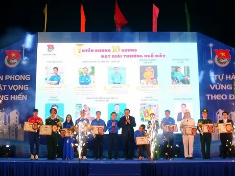 Bình Định: Hai doanh nhân trẻ nhận giải thưởng Ngô Mây