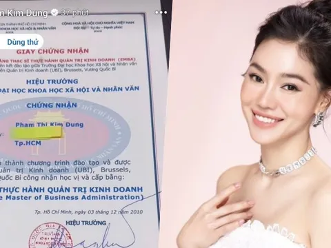 Sau Thuỳ Tiên, “bà trùm hoa hậu” cũng bị nghi ngờ học vấn, nữ CEO nhẹ nhàng “đáp trả”