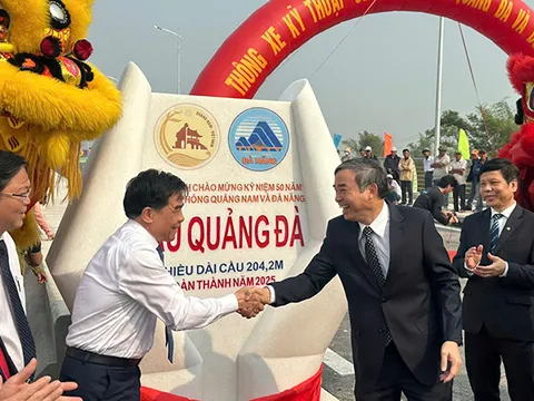 Đà Nẵng thông xe cầu Quảng Đà nối tỉnh Quảng Nam