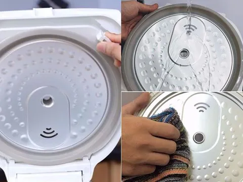 Nồi cơm điện có 3 vị trí cần vệ sinh để nấu cơm nhanh và tiết kiệm điện hơn