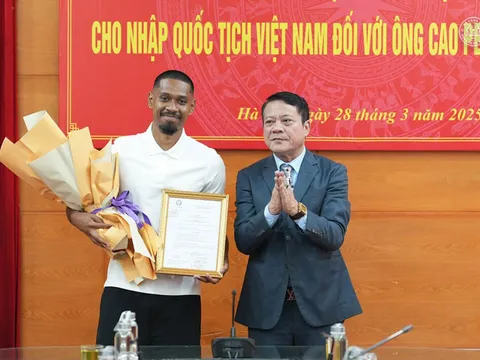 Cao Pendant Quang Vinh nói lời 'ruột gan' sau khi nhận quốc tịch Việt Nam