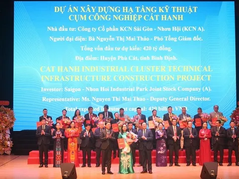 Bình Định: Khu công nghiệp Nhơn Hội A thu hút 7 dự án đầu tư