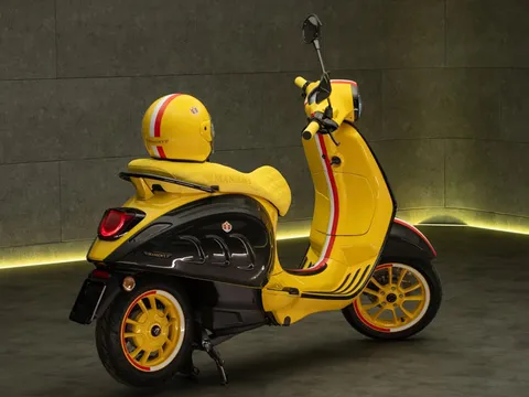 Xe tay ga Vespa vượt xa Honda SH về độ sang chảnh, giới hạn 99 chiếc, giá hơn 200 triệu đồng