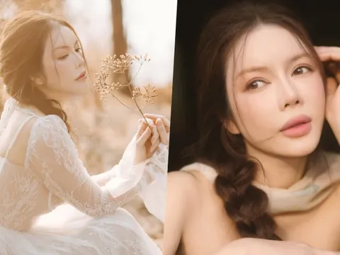 Lý Nhã Kỳ hóa "nàng thơ" giữa đại ngàn