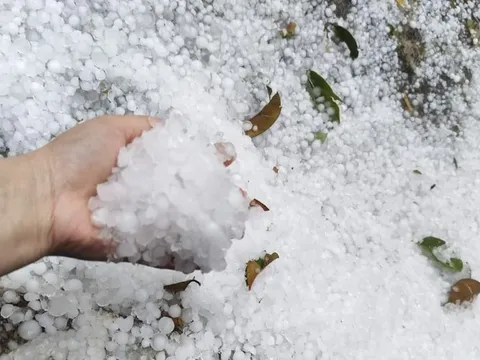 Mưa đá: Hiện tượng thời tiết dữ dội từ bầu trời