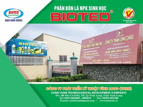 BIOTED: Giải pháp phân bón lá hiệu quả cho nông nghiệp bền vững