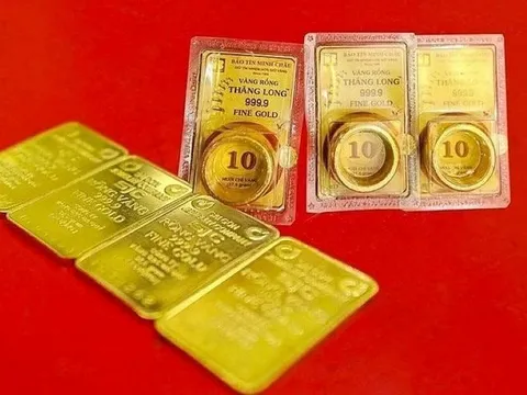 Giá vàng ngày 24/4: Vàng miếng và vàng nhẫn đồng loạt giảm sốc tới 6 triệu đồng/lượng