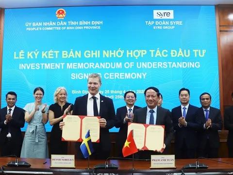 Tập đoàn Syre đầu tư tổ hợp tái chế vải 1 tỷ USD tại Bình Định