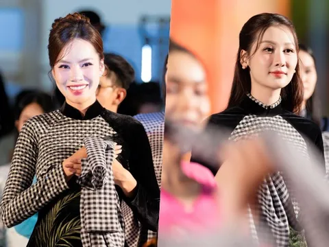 Lê Hoàng Phương, Quế Anh, Khánh Linh tỏa sáng với thông điệp tự hào dân tộc tại Vũ hội khăn rằn