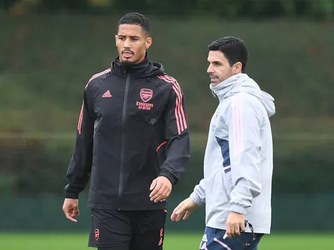 HLV Arteta 'chốt hạ' khả năng William Saliba chia tay Arsenal, gia nhập Real Madrid