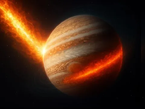 Sao Mộc , gã khổng lồ khí đang oằn mình trước cơn thịnh nộ của Mặt Trời