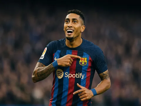 Raphinha san bằng kỷ lục của Cristiano Ronaldo Ronaldo