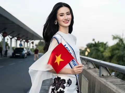 Hoa hậu Ý Nhi mang hơn 160 kg hành lý đến Ấn Độ thi Miss World