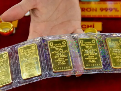 Giá vàng ngày 9/5: Tiếp tục giảm thêm 1 triệu đồng/lượng
