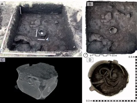 Kho báu cổ đại khổng lồ được phát hiện trên một ngọn đồi ở Hungary
