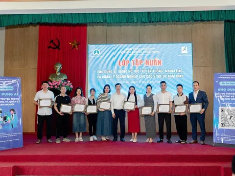 Nam Định: Đào tạo AI cho startup mang lại kết quả vượt kỳ vọng