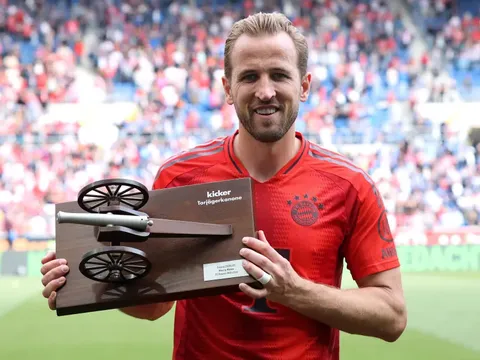 Harry Kane lập kỷ lục Bundesliga, giành Chiếc giày vàng lần thứ 5, viết tiếp lịch sử cá nhân cùng Bayern 