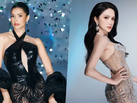 Á hậu Miss Universe 2023 làm vedette, hoa hậu Hương Giang mở màn show của nhà thiết kế Nguyễn Minh Tuấn