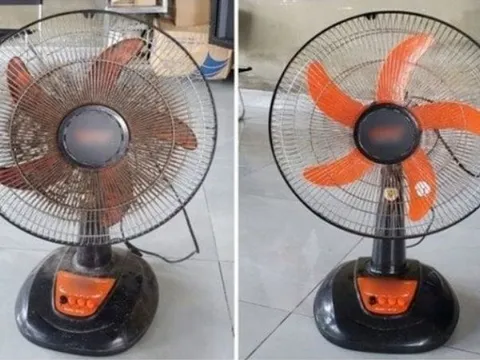 Bí quyết làm sạch quạt không cần tháo rời: Chỉ với một chiếc túi nhựa, quạt sạch bóng như mới