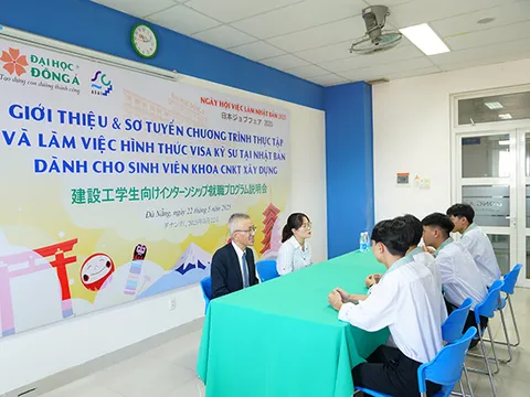 Hơn 20 doanh nghiệp Nhật tham gia Ngày hội việc làm 2025 tại ĐH Đông Á
