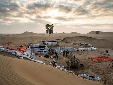 Thành phố 5.000 năm tuổi được phát hiện bên dưới sa mạc rộng lớn