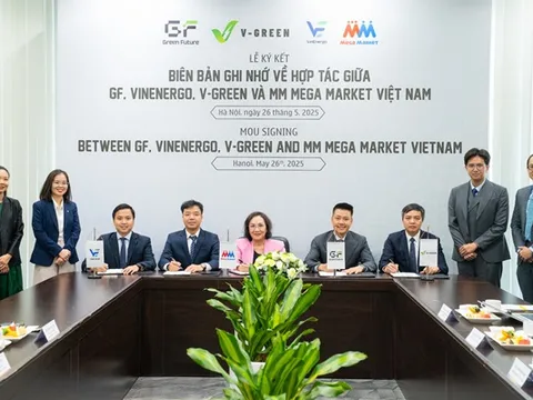 MM Mega Market Việt Nam hợp tác chiến lược với VinEnergo, Green Future và V-Green vì tương lai xanh bền vững