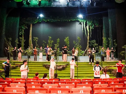 Nhà hát Trưng Vương thực hiện các chương trình nghệ thuật tại DIFF 2025