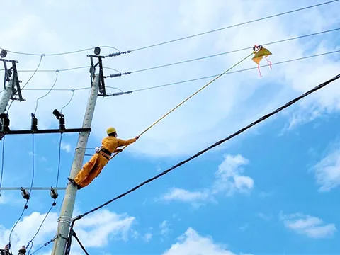 Đà Nẵng khuyến cáo không thả diều gần đường dây điện