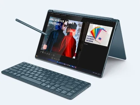 Ra mắt laptop Lenovo Yoga Book 9i Gen 10