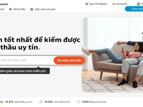 Gia chủ Việt hài lòng vì tìm được nhà thầu uy tín nhờ Daibau 