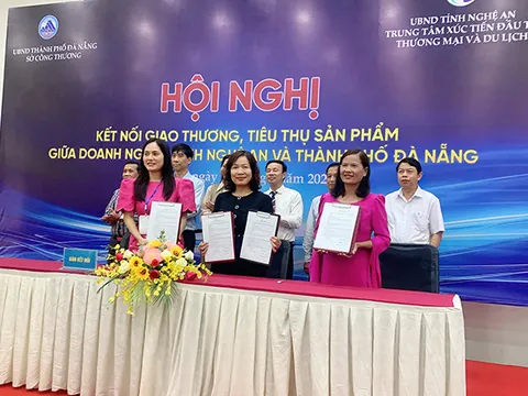 Kết nối giao thương giữa doanh nghiệp Nghệ An và Đà Nẵng