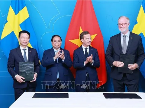 Việt Nam, Thụy Điển nâng cấp quan hệ lên Đối tác chiến lược ngành trong lĩnh vực khoa học - công nghệ và đổi mới sáng tạo
