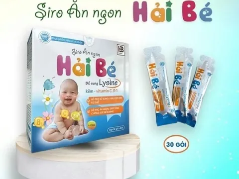 Yêu cầu gỡ bỏ sản phẩm 'siro ăn ngon Hải Bé' khỏi các nền tảng thương mại điện tử

