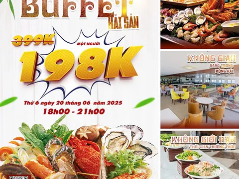 Đại tiệc buffet hải sản chỉ 198.000 đồng tại Bảo Nguyên Food