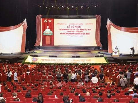 Tổng Bí thư Tô Lâm dự Lễ kỷ niệm 100 năm Ngày Báo chí cách mạng Việt Nam