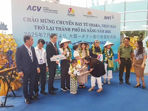 Chính thức kết nối trở lại đường bay thẳng Osaka – Đà Nẵng