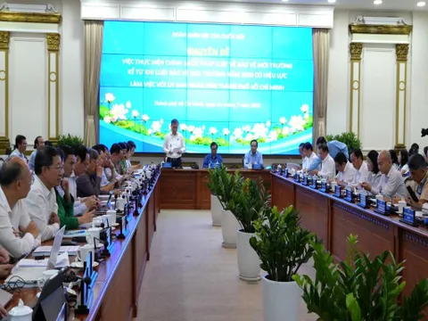 TP Hồ Chí Minh đẩy mạnh ứng dụng công nghệ trong công tác bảo vệ môi trường