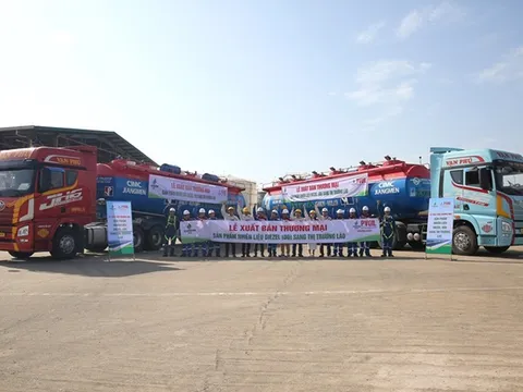 Lọc hóa dầu Bình Sơn xuất bán sản phẩm dầu DO sang thị trường Lào