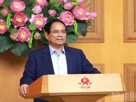 Thủ tướng Phạm Minh Chính làm việc với Ban Nghiên cứu phát triển kinh tế tư nhân