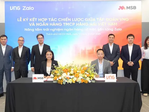 Đưa dịch vụ tài chính số của MSB lên nền tảng Zalo