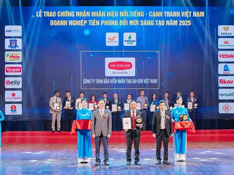 Doanh nghiệp bảo hiểm lần thứ 6 vào top 10 nhãn hiệu nổi tiếng