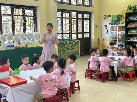 Đổi mới giáo dục từ bậc mầm non: Bước đi chiến lược cho tư duy sáng tạo