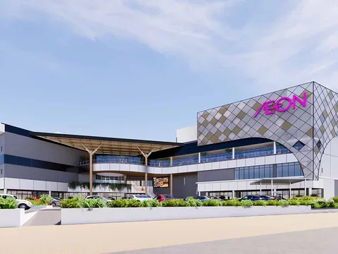 Trung tâm thương mại AEON đầu tiên tại Đồng bằng sông Cửu Long sắp mở cửa
