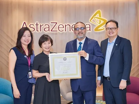 Văn phòng AstraZeneca Việt Nam nhận chứng chỉ công trình xanh