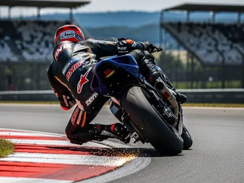 Bí mật phía sau động tác nghiêng người khi ôm cua của các tay đua