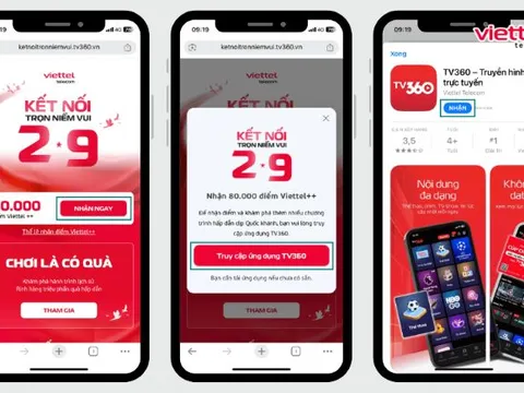 Nhận khuyến mại dữ liệu, tin nhắn, phút gọi dịp Quốc khánh